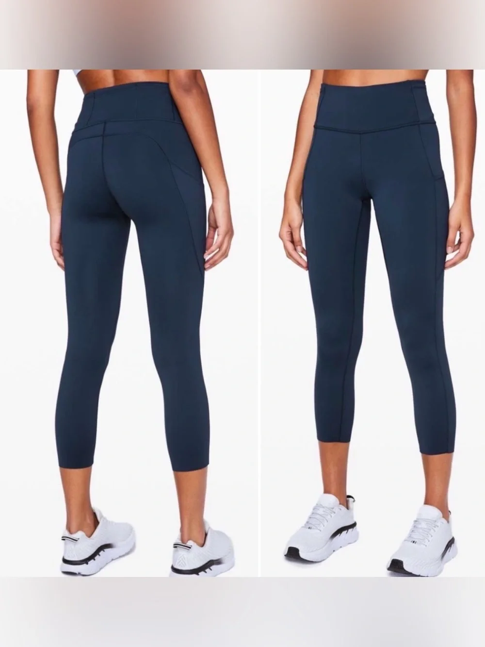 NWOT Lululemon Fast and Free High-Rise Crop 23